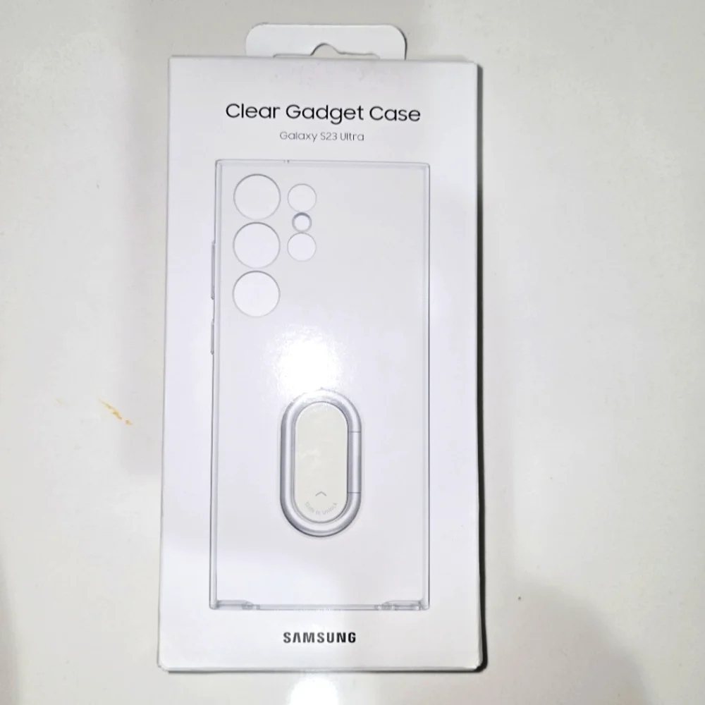 Samsung Clear Gadget Case for Galaxy S23 Ultra